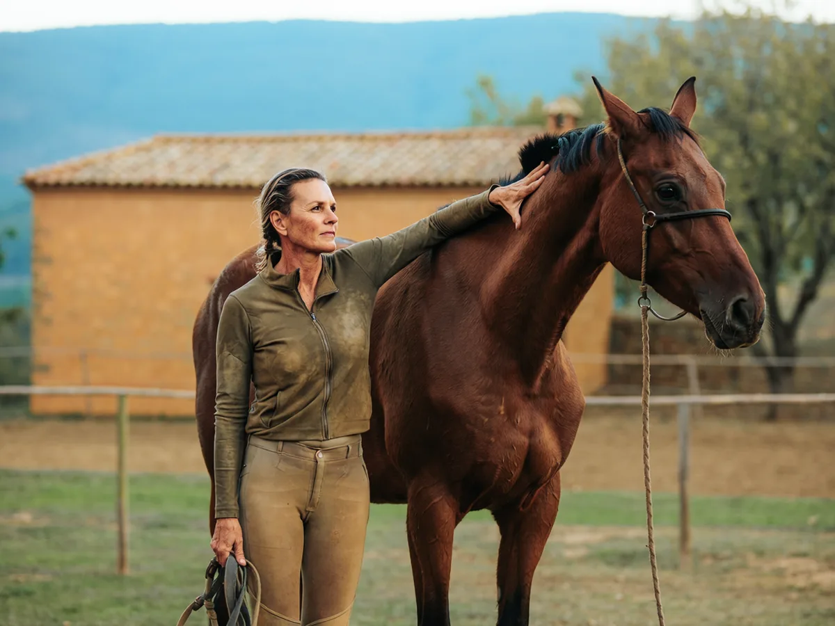 Cours d'équitation à Chanos-Curson, Drôme